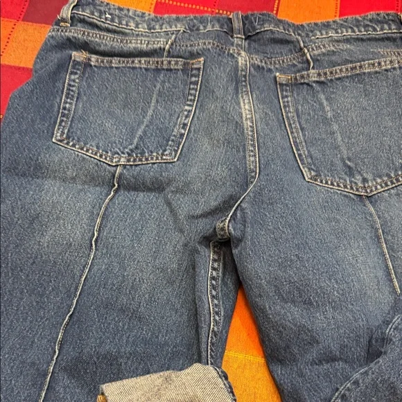 MNG wide legs high rise roll up Jeans - Picture 12 of 12